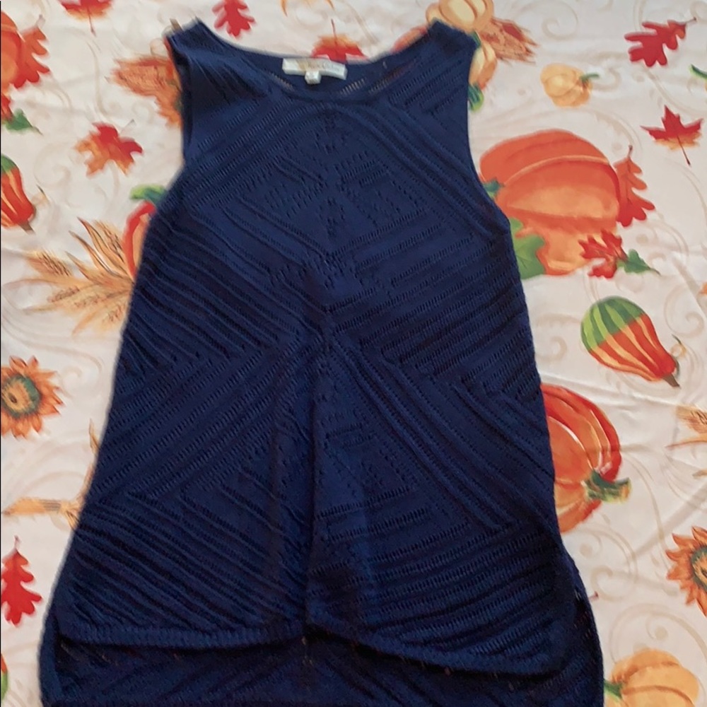 Knitted tank top